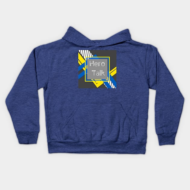 Blues Kids Hoodie by HeroTalk